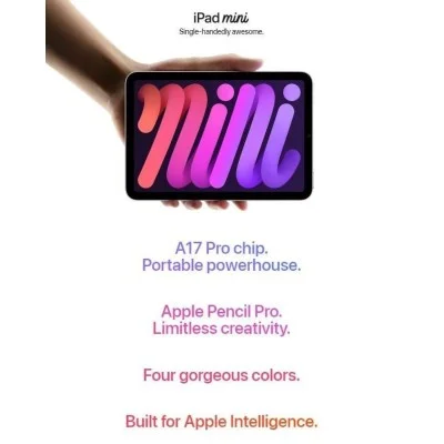 Apple Ipad Mini 7 256Gb 8Gb Ram Wi-Fi 8.3-Inch - Purple